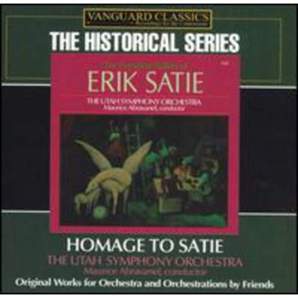 Maurice de Abravanel - Homage to Satie: Orchestra Works  CD